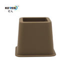 KR-P0258K Brown plástico canalizaciones verticales de la cama de 3 pulgadas, alta estabilidad de la cama de las canalizaciones verticales ajustables del marco proveedor