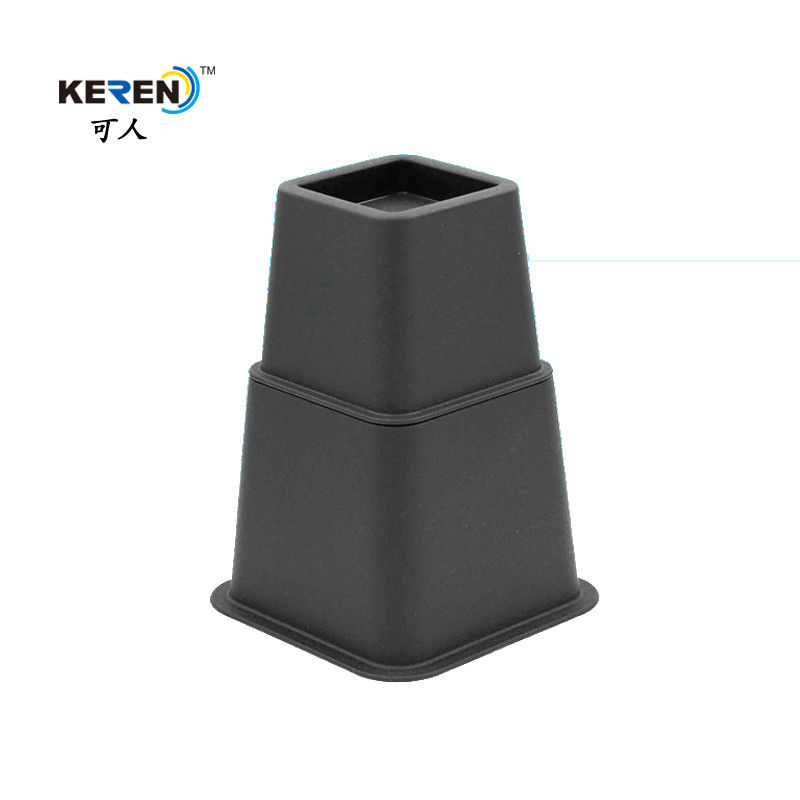 KR-P0246 alisan las canalizaciones verticales ajustables de la cama del plástico, canalizaciones verticales negras de los muebles de 8 pulgadas opcionales proveedor