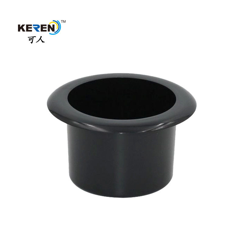 KR-P0212 2 pulgadas que refrescan el material plástico ahuecado del soporte de vaso para el negro de los muebles profundamente proveedor